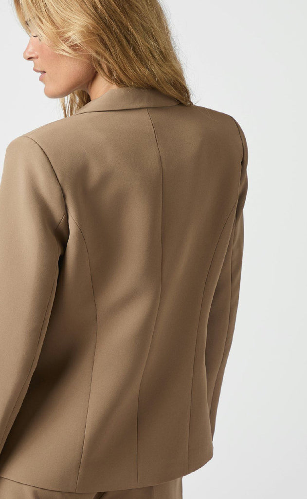 Neo Noir Blazer - Francine - Dusty Brown