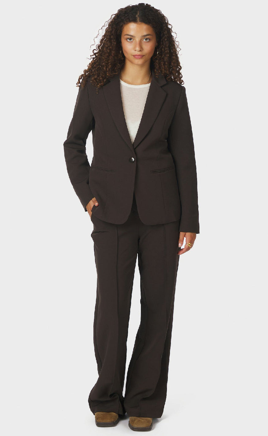 Neo Noir Blazer - Francine - Dark Brown