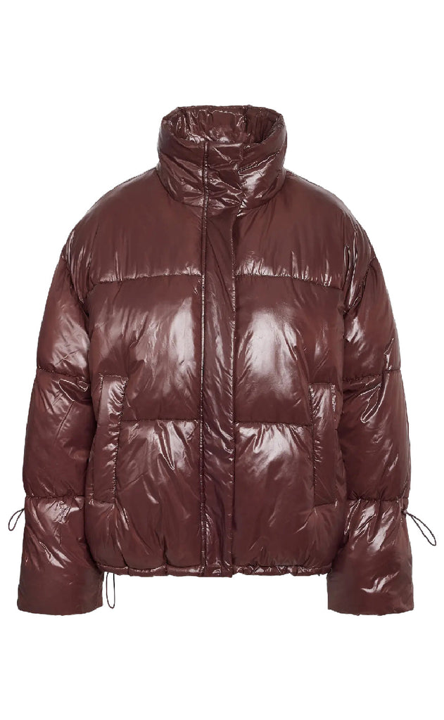 Noisy May Jakke - Allie Shiny - French Roast