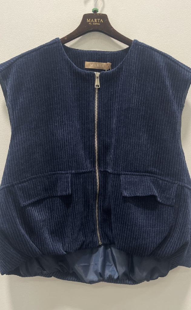 Marta Du Chateau Vest - Freya - BlueNavy