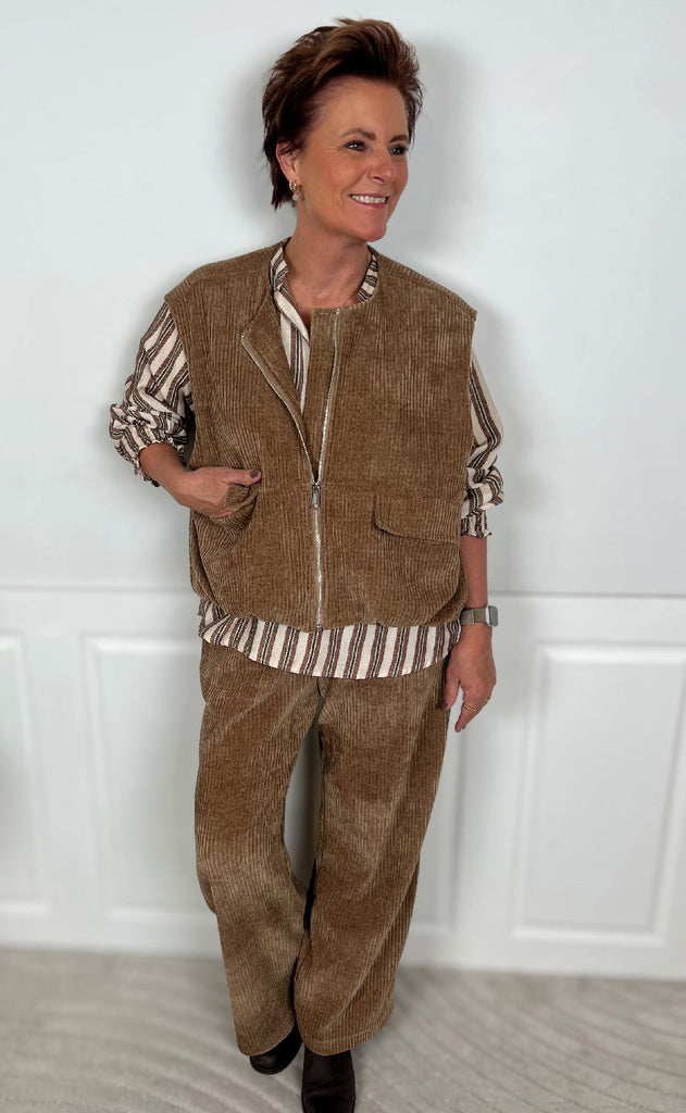 Marta Du Chateau Vest - Freya - Camel99