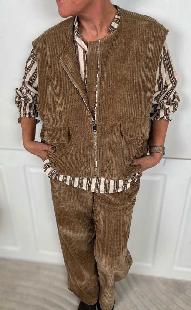 Marta Du Chateau Vest - Freya - Camel99