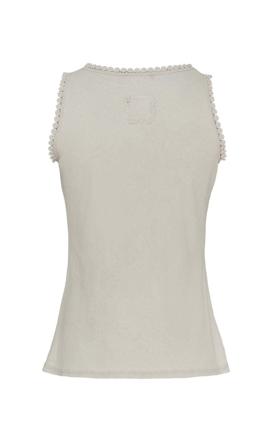 Marta Du Chateau Topp - 9108 Elfrida - Beige