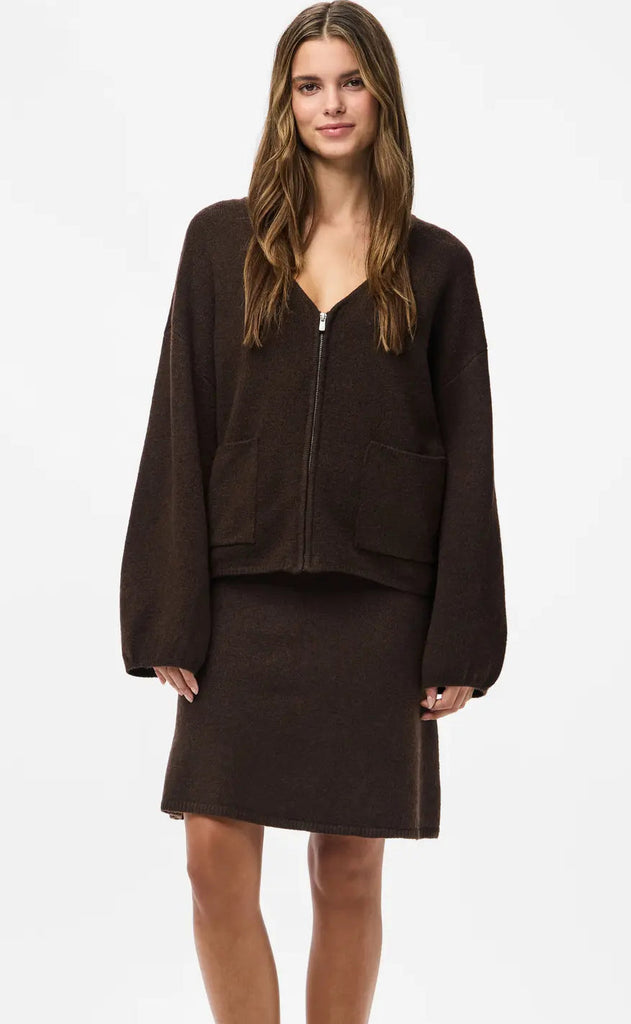 Pieces Skjørt - Junna - Hot Fudge