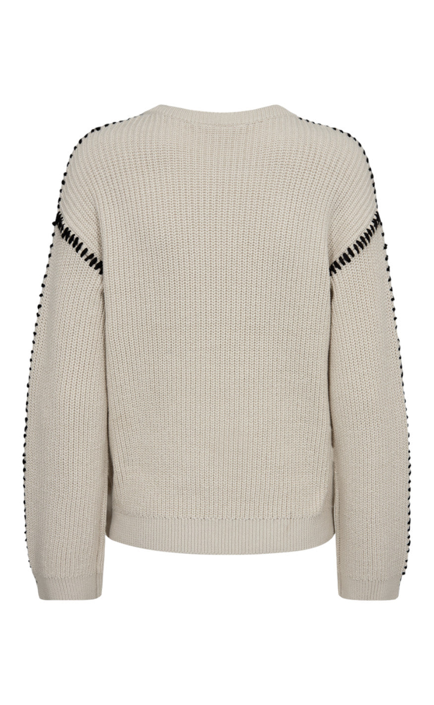 Freequent Pullover - Ipen - Moonbeam W. Black