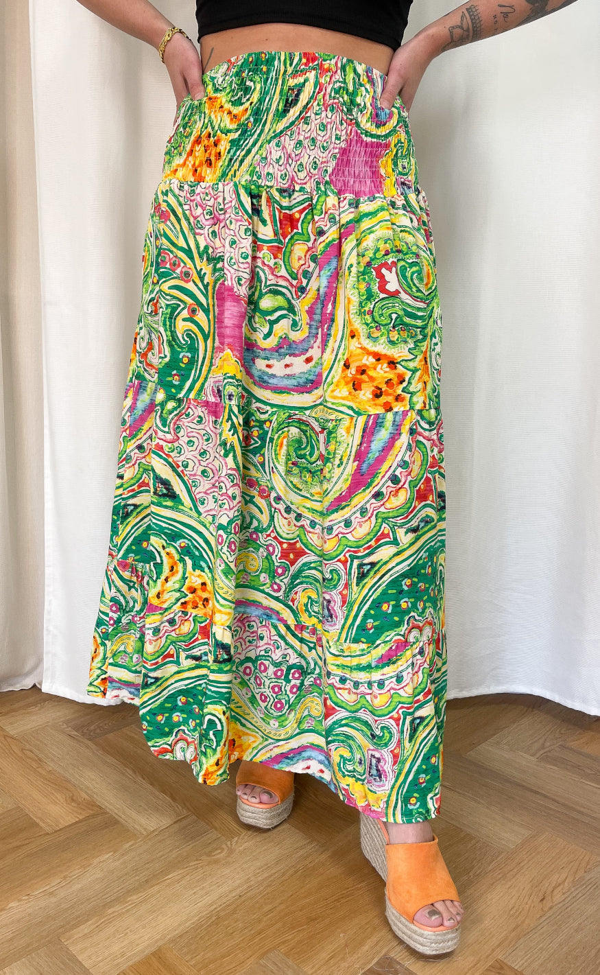 Marta Du Chateau Skjørt - 5201 - Verde Erba