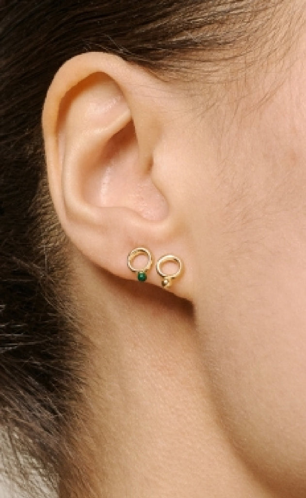 ENAMEL Copenhagen Øreringer - Dotta - Gold Colour