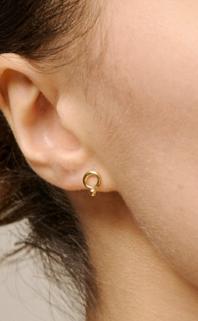 ENAMEL Copenhagen Øreringer - Dotta - Gold Colour