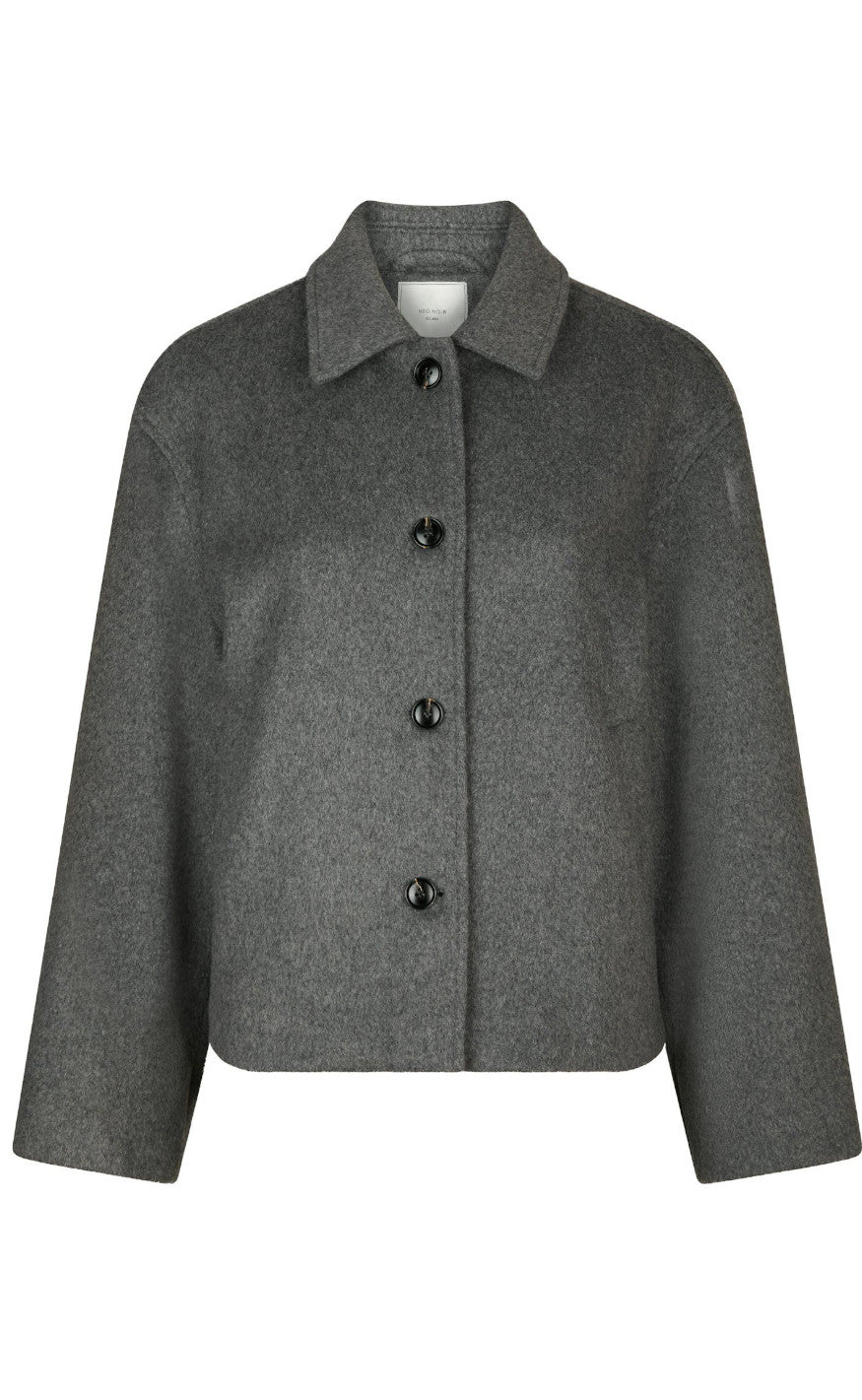 Neo Noir Jakke - Hamra - Grey Melange