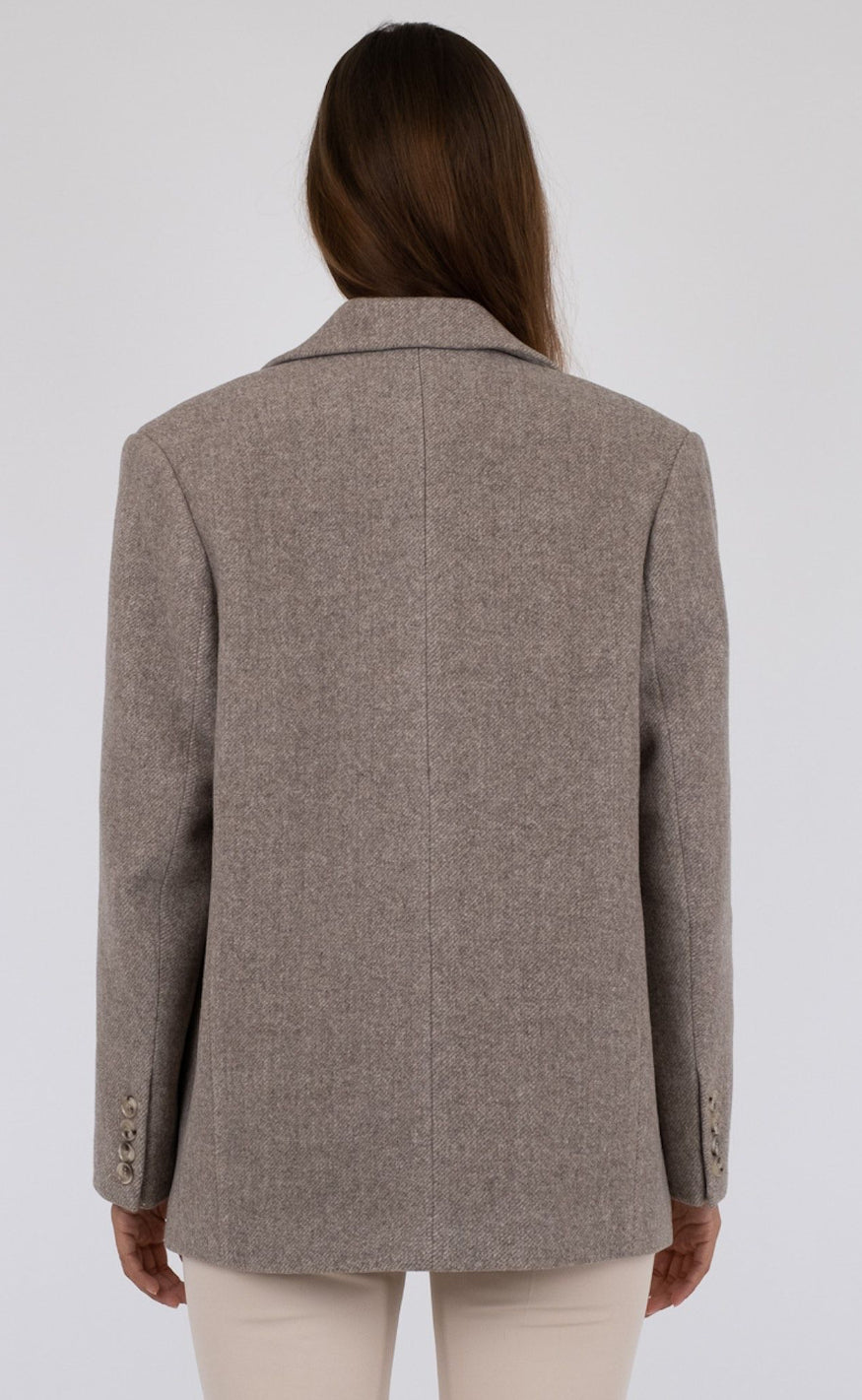Neo Noir Blazer - Gaby - Sand Melange