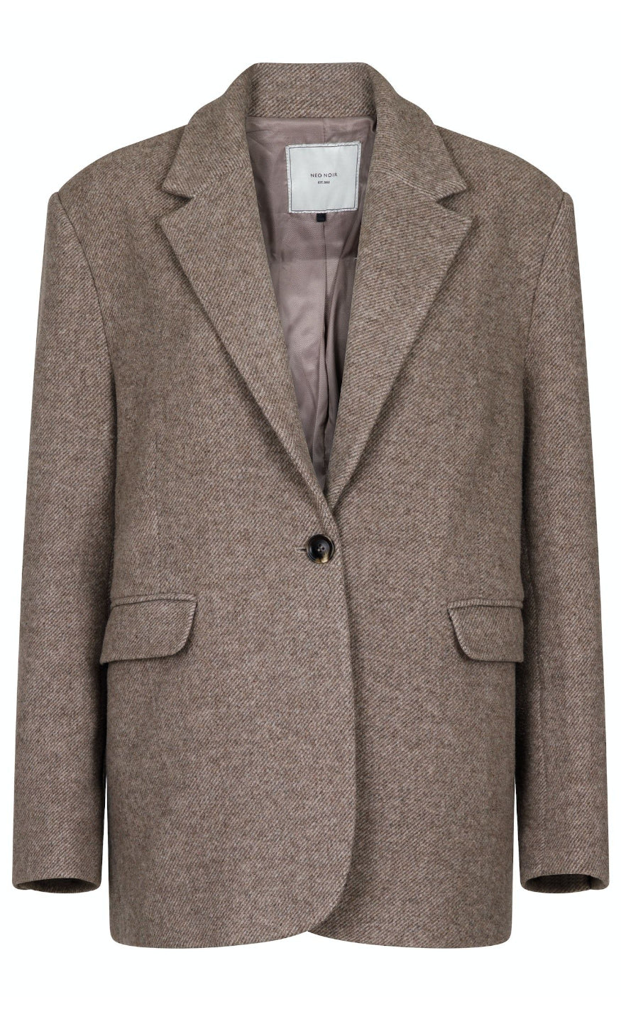 Neo Noir Blazer - Gaby - Sand Melange