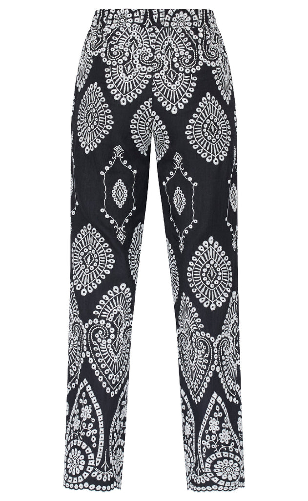 Sisters Point Bukser - Gada - Black/Cream