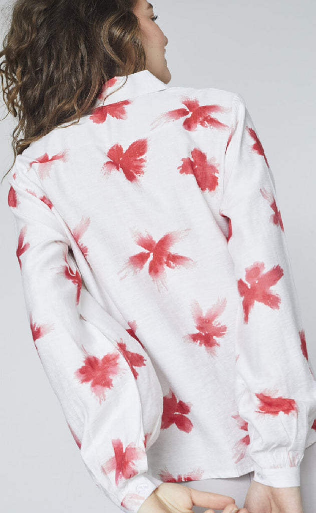 Sisters Point Skjorte - Gada - Cream/Red