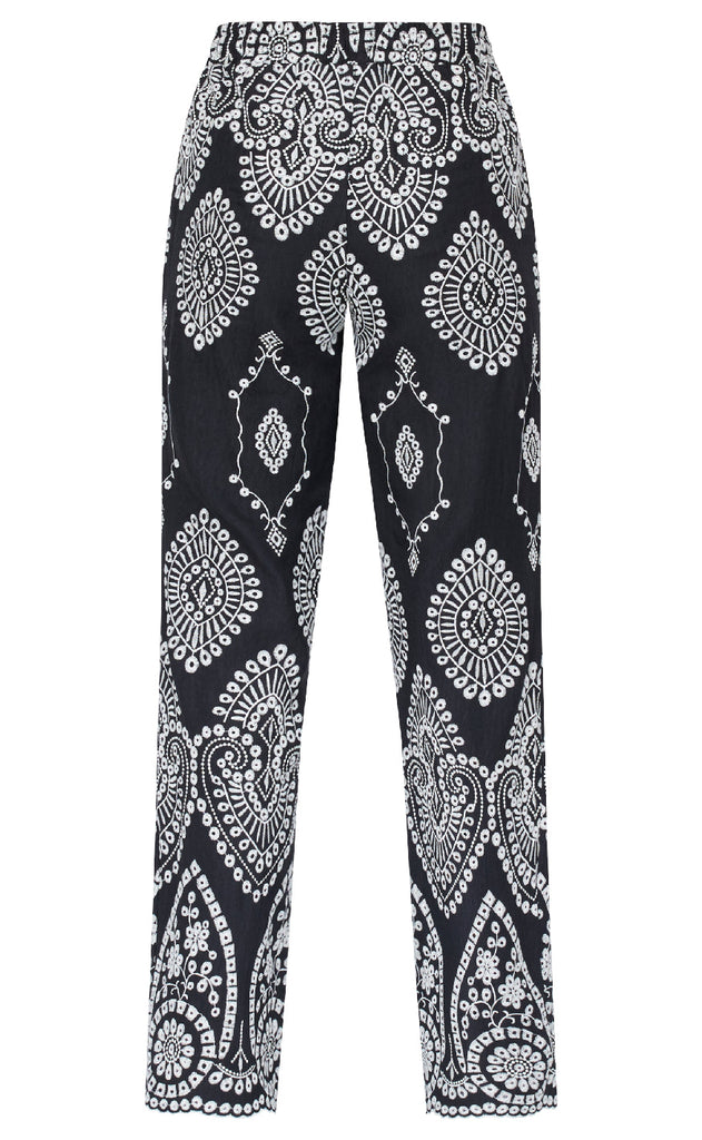 Sisters Point Bukser - Gada - Black/Cream