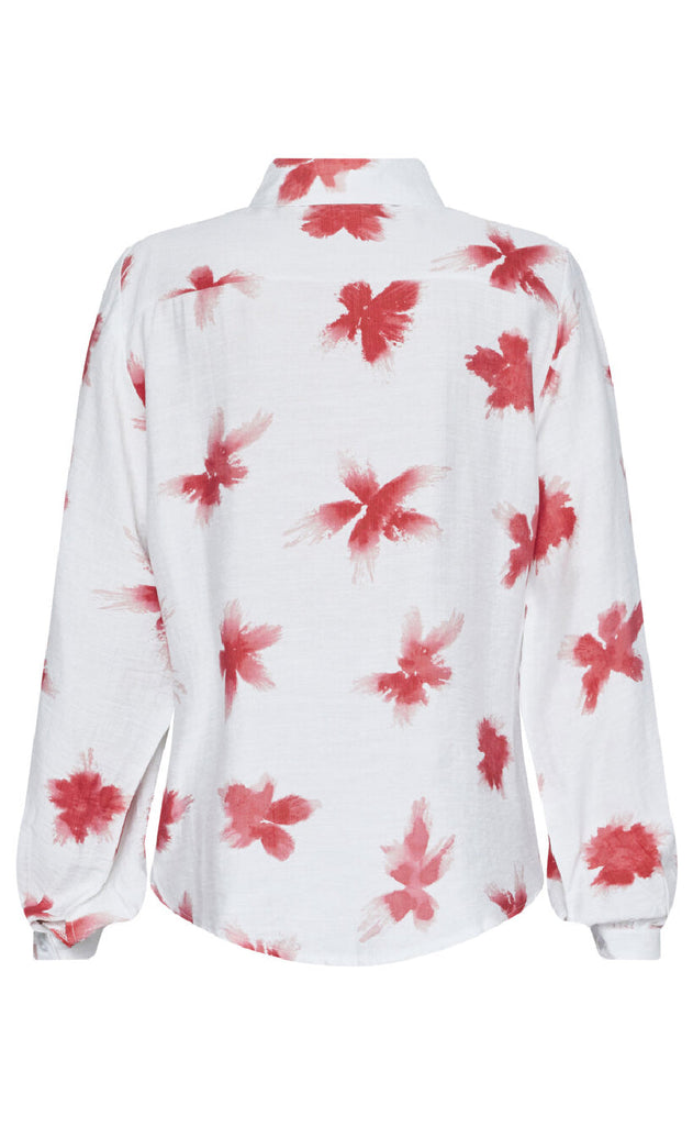 Sisters Point Skjorte - Gada - Cream/Red