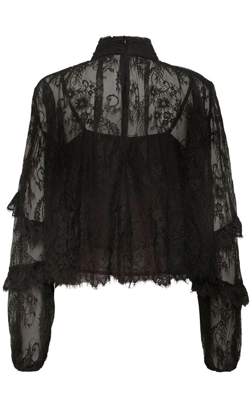 Gestuz Bluse - Lami - Ganache