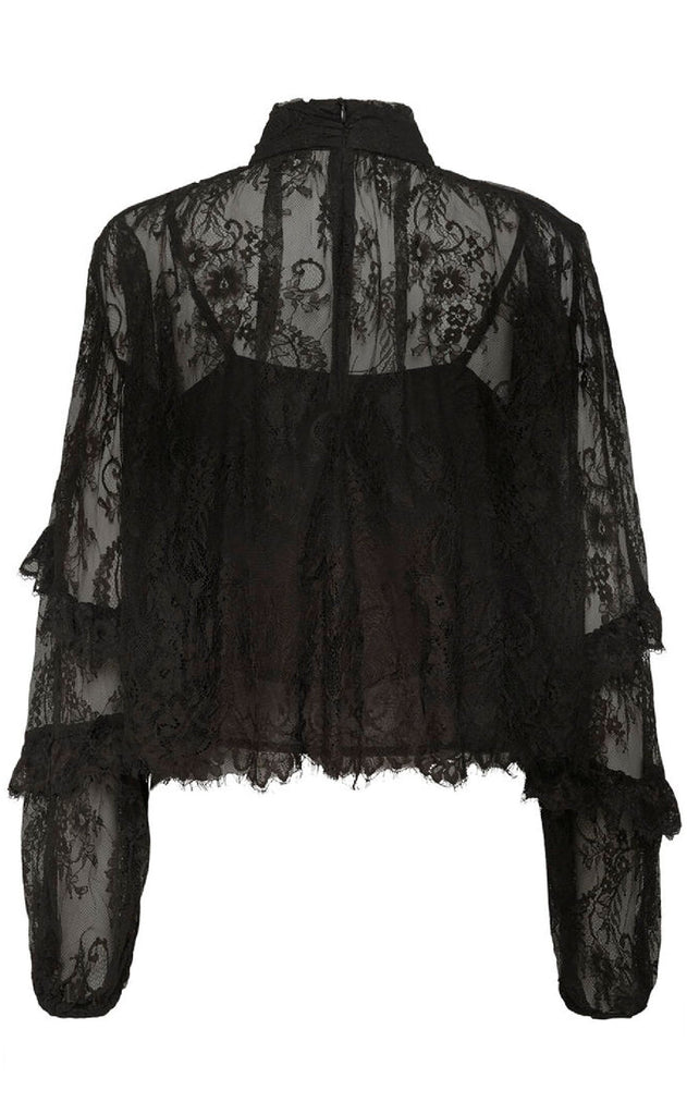 Gestuz Bluse - Lami - Ganache