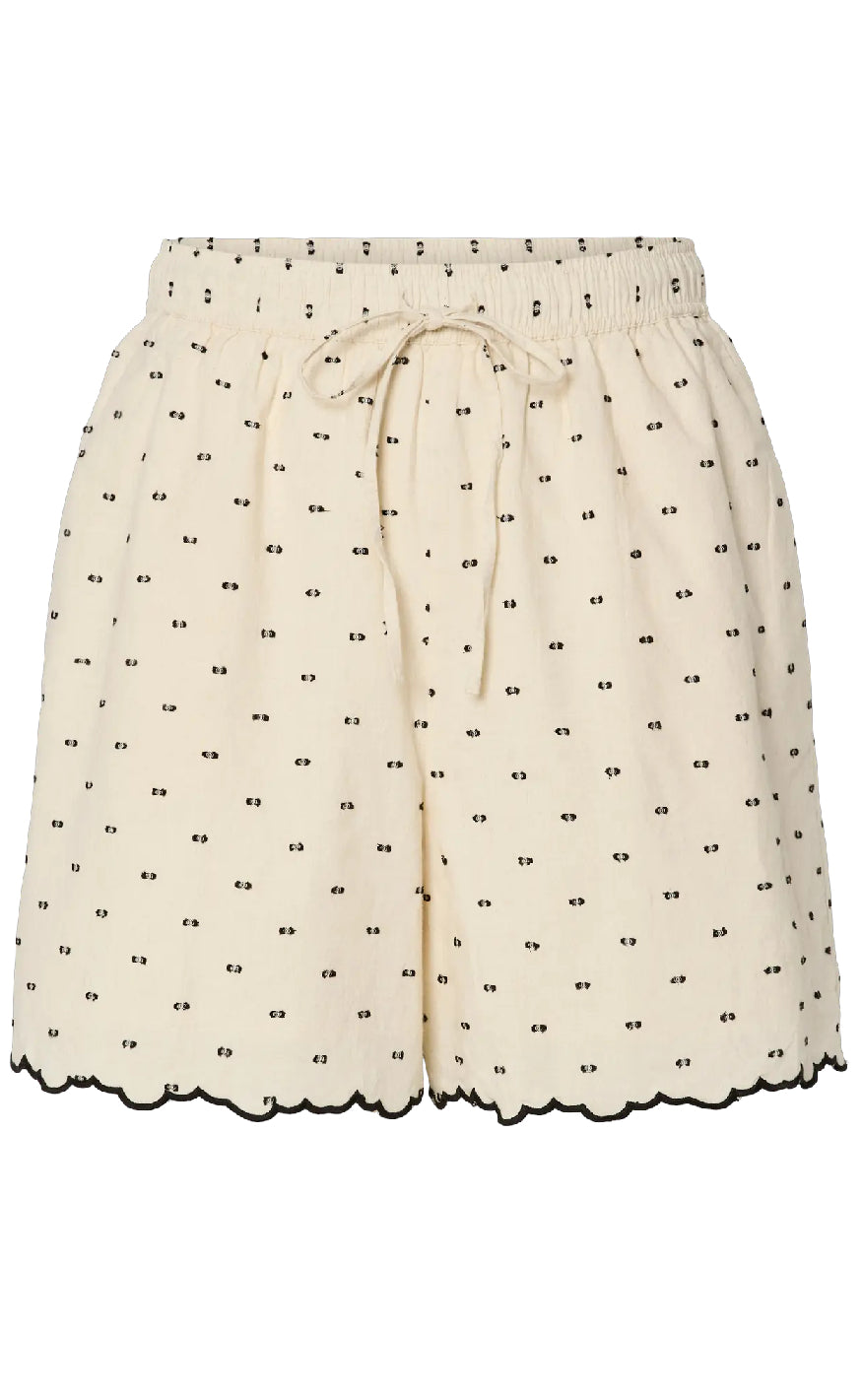YAS Shorts - Dobby - Gardenia