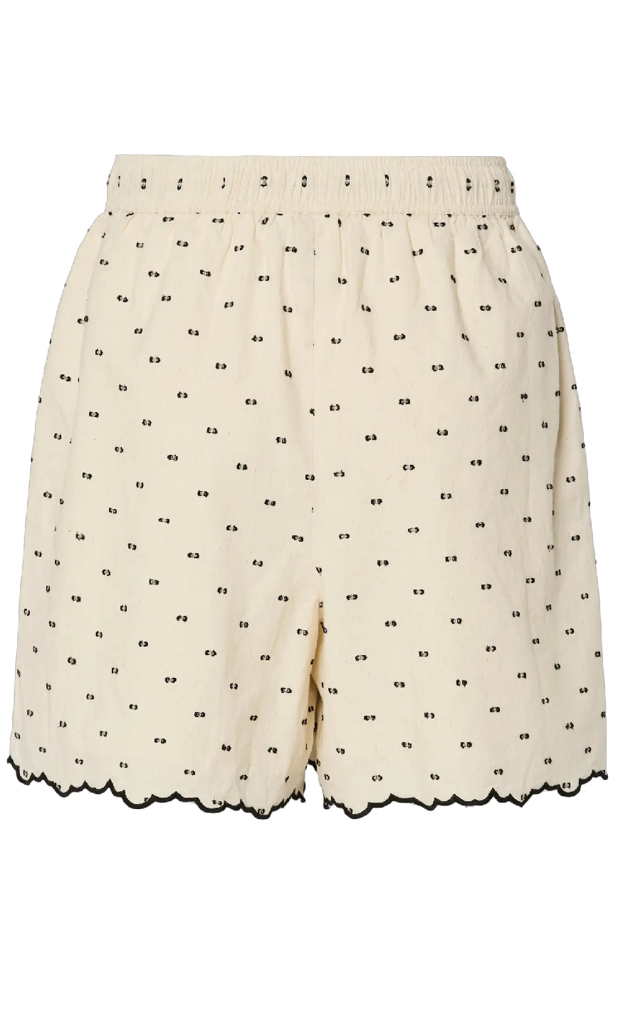 YAS Shorts - Dobby - Gardenia