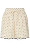 YAS Shorts - Dobby - Gardenia