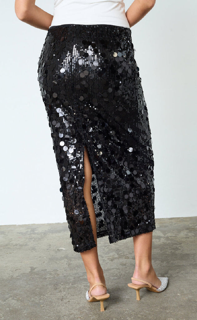 Sisters Point Skjørt - Gavea-L.SK - Black Glitter