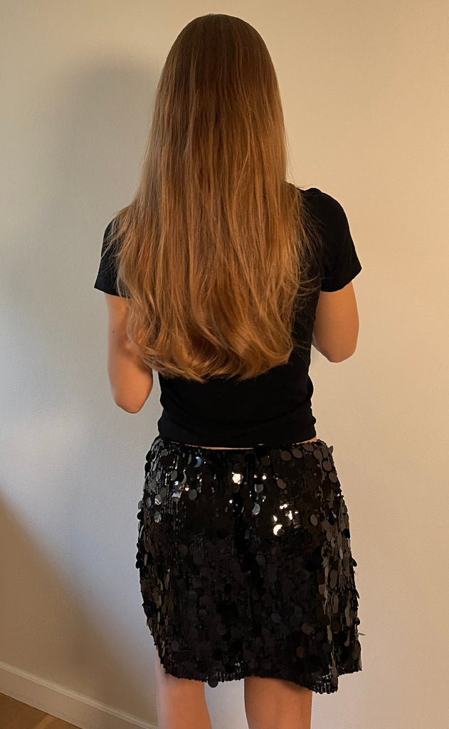 Sisters Point Skjørt - Gavea-S.SK - Black Glitter