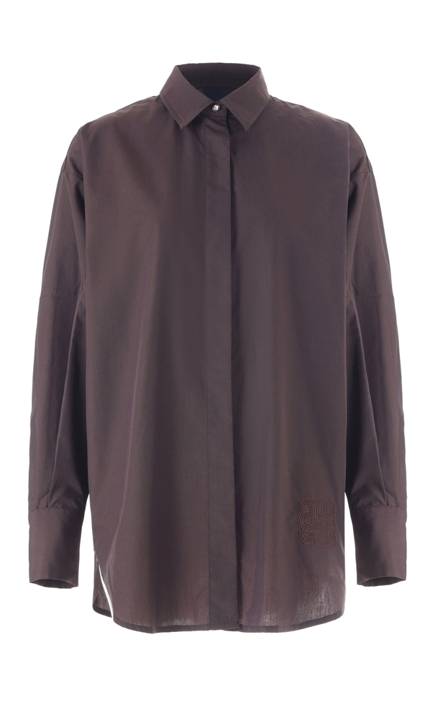 Luxzuz Skjorte - Gertanturo - Chocolate Plum