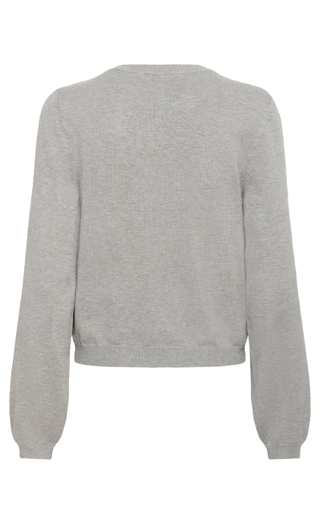 Gestuz Cardigan - Talla - Medium Grey Melange