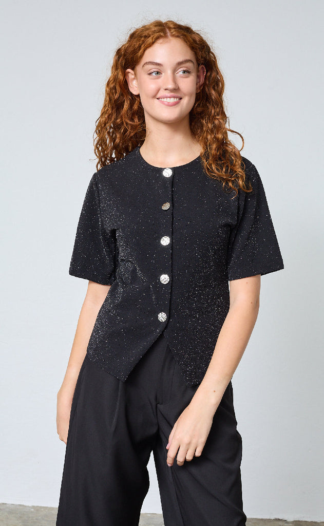 Sisters Point Topp - Gova-Topp1 - Black/Silver