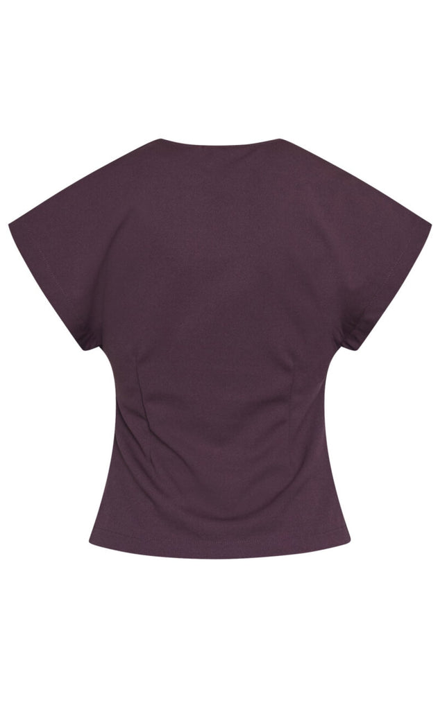 Sisters Point Vest - Gevela - Deep Bordeaux