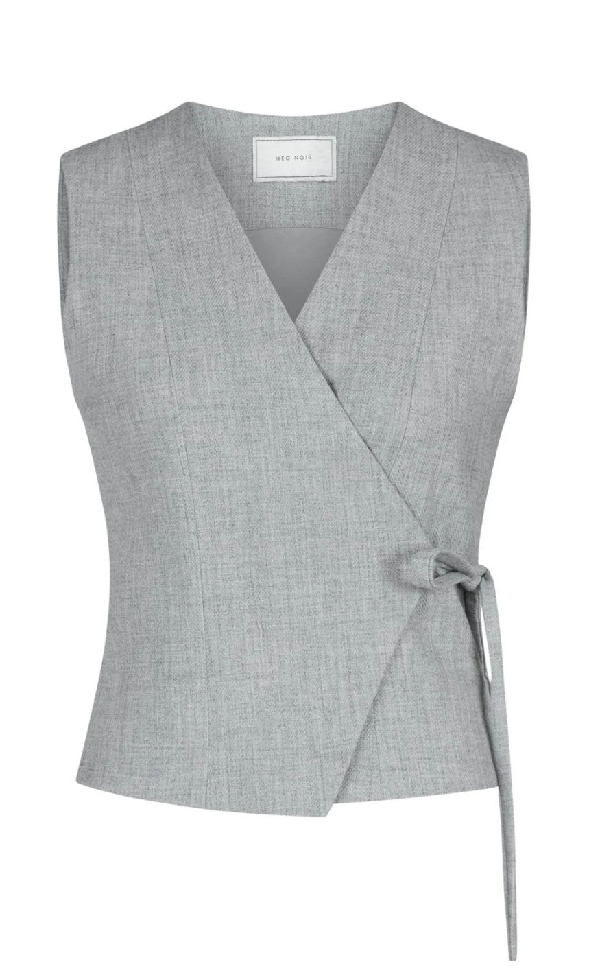 Neo Noir Vest - Samara - Grey Melange