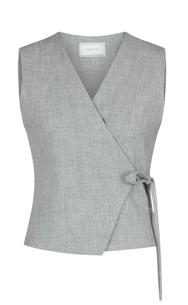 Neo Noir Vest - Samara - Grey Melange