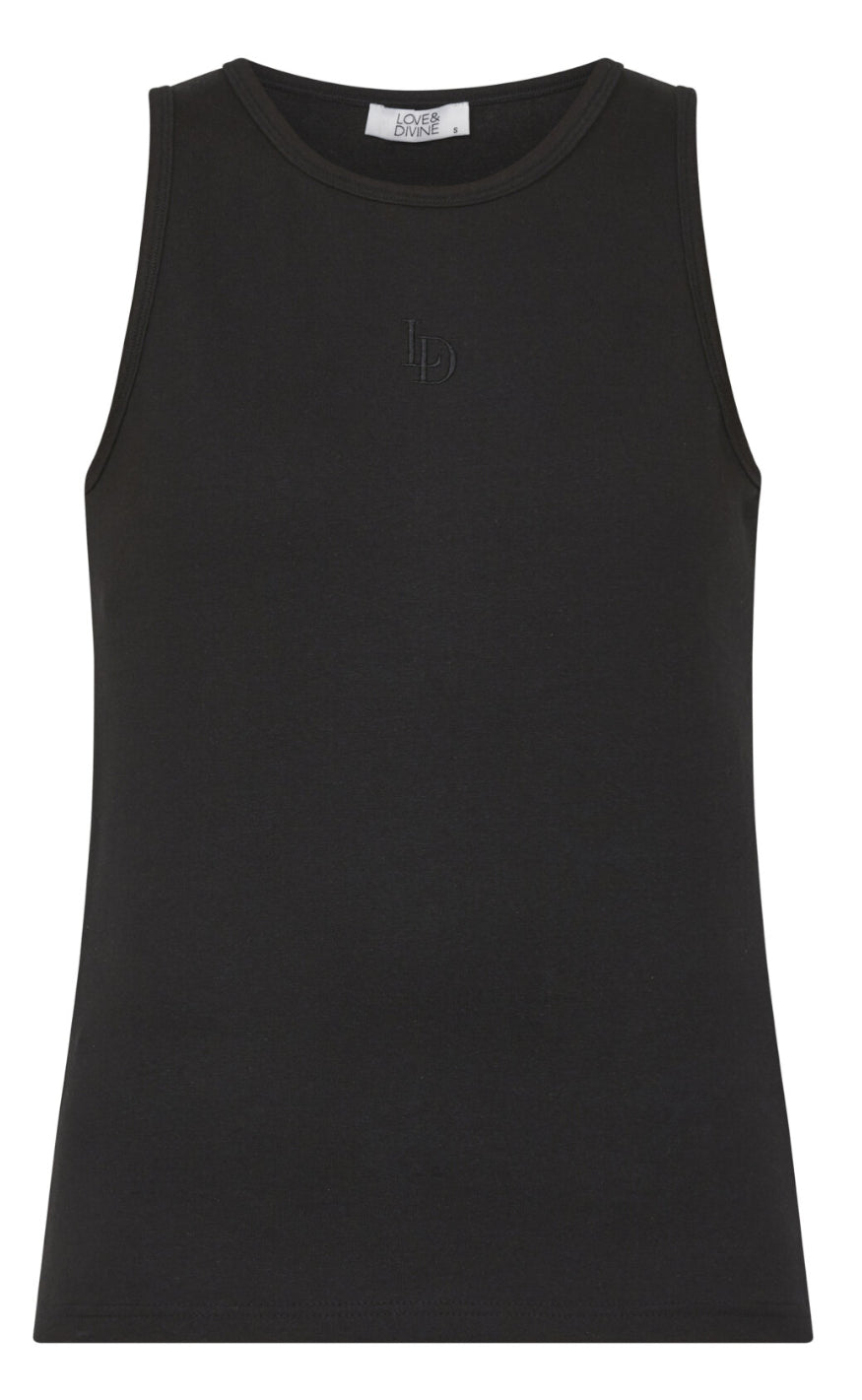 Love & Divine Topp - Love1228 - Black