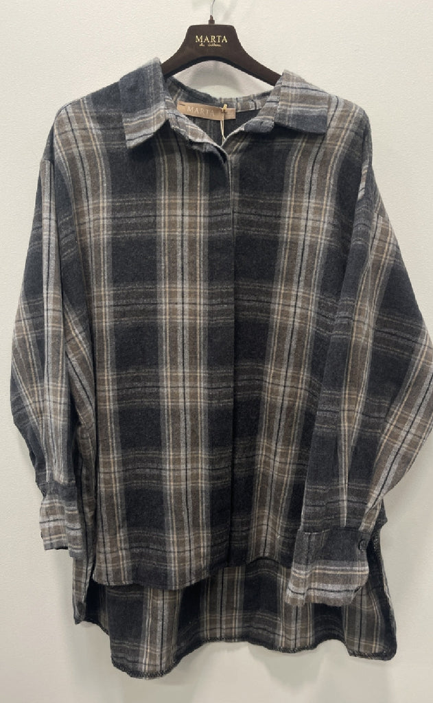 Marta Du Chateau Skjorte - Orlanda - Grey