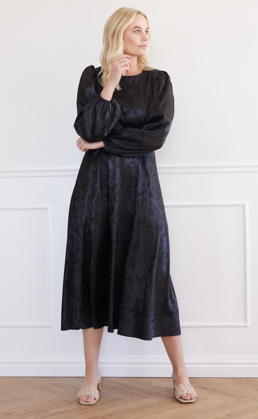 A-View Kjole - Gina - Black