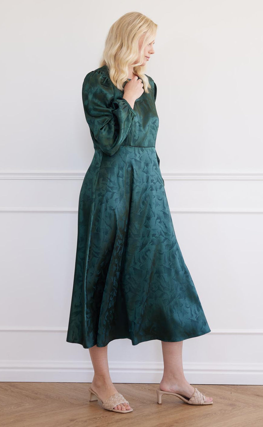 A-View Kjole - Gina - Dark Green