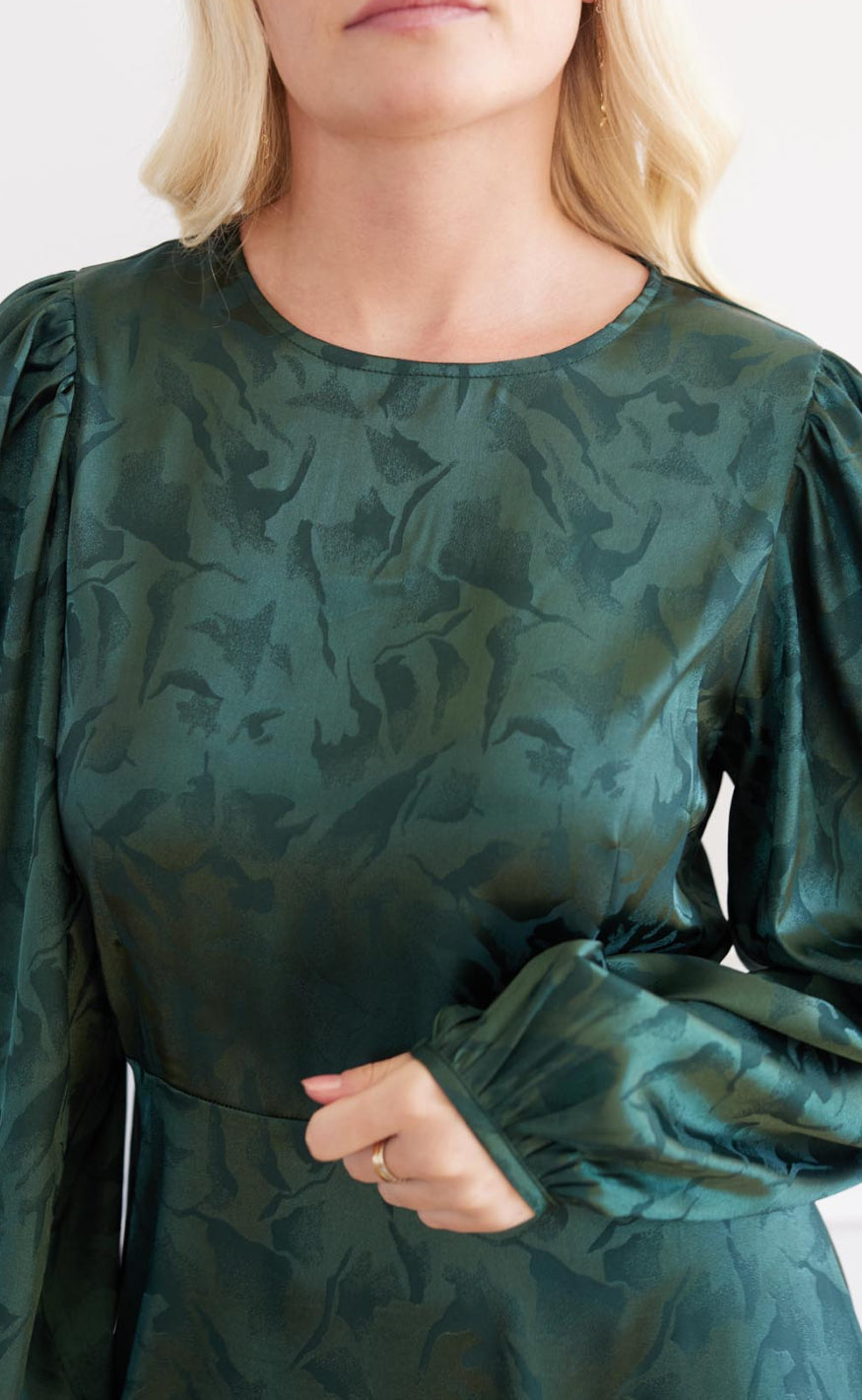 A-View Kjole - Gina - Dark Green