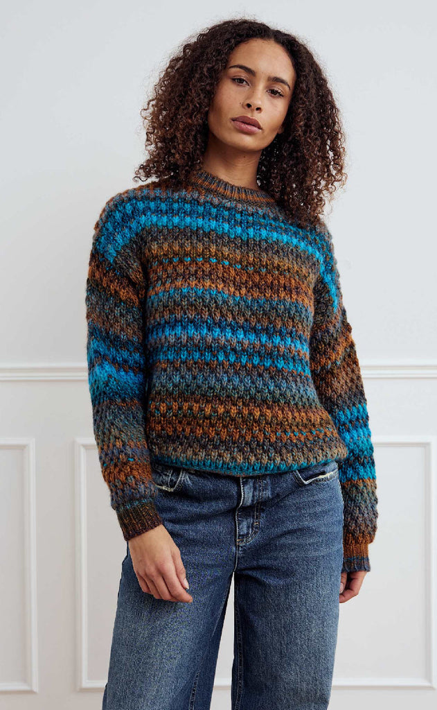 Noella Genser - Gio - Turquoise Brown Mix