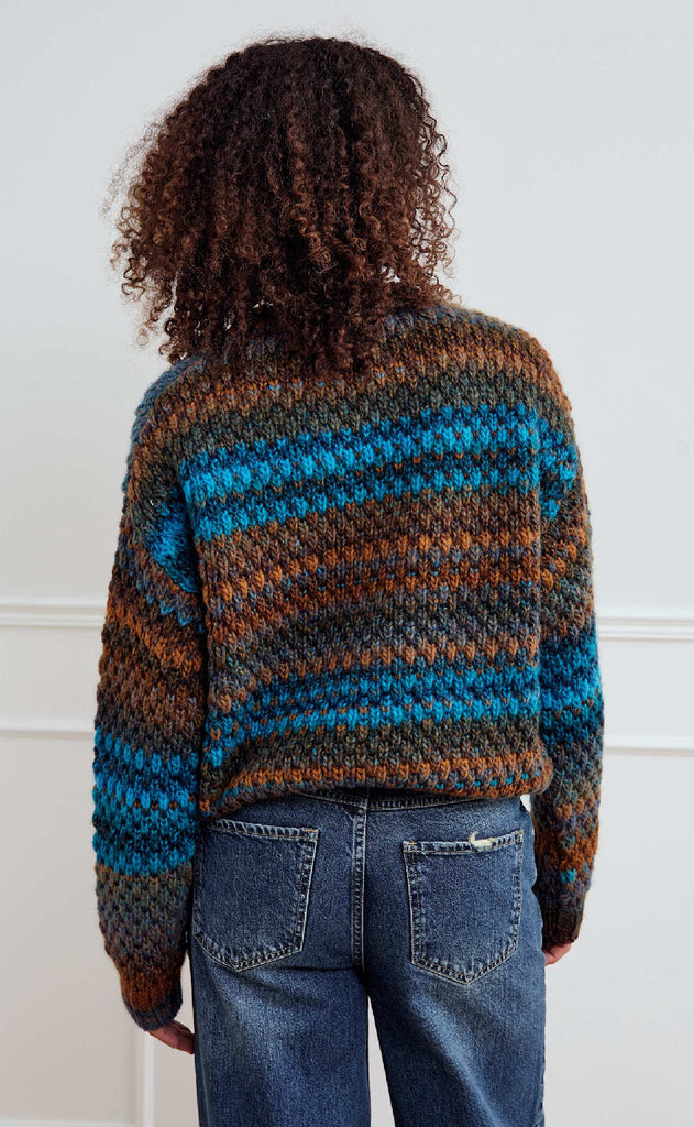 Noella Genser - Gio - Turquoise Brown Mix