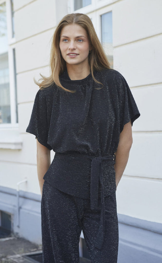 Sisters Point Topp - Girl-Topp2 - Black/Silver