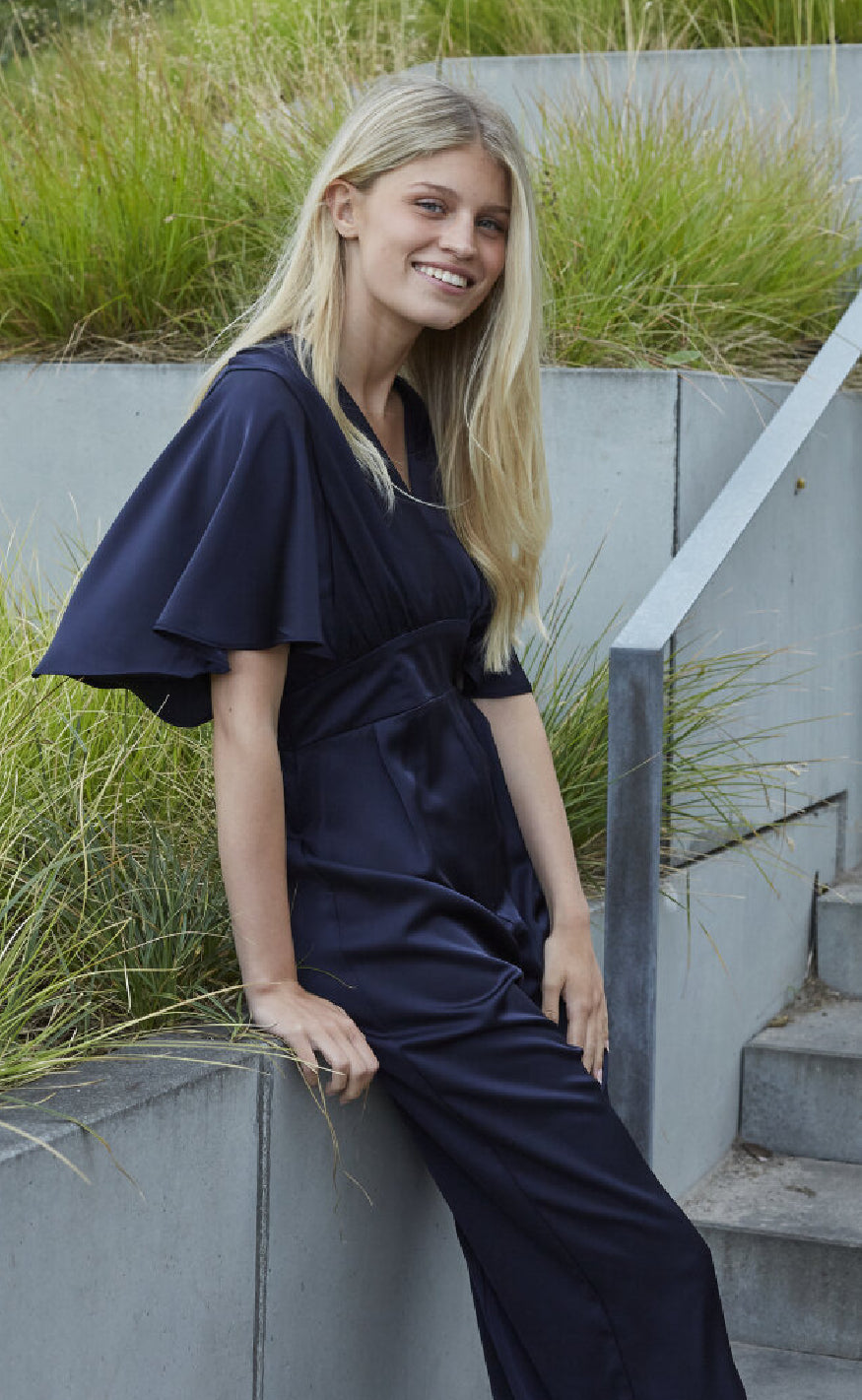 Sisters Point Jumpsuit - Gisela - Navy