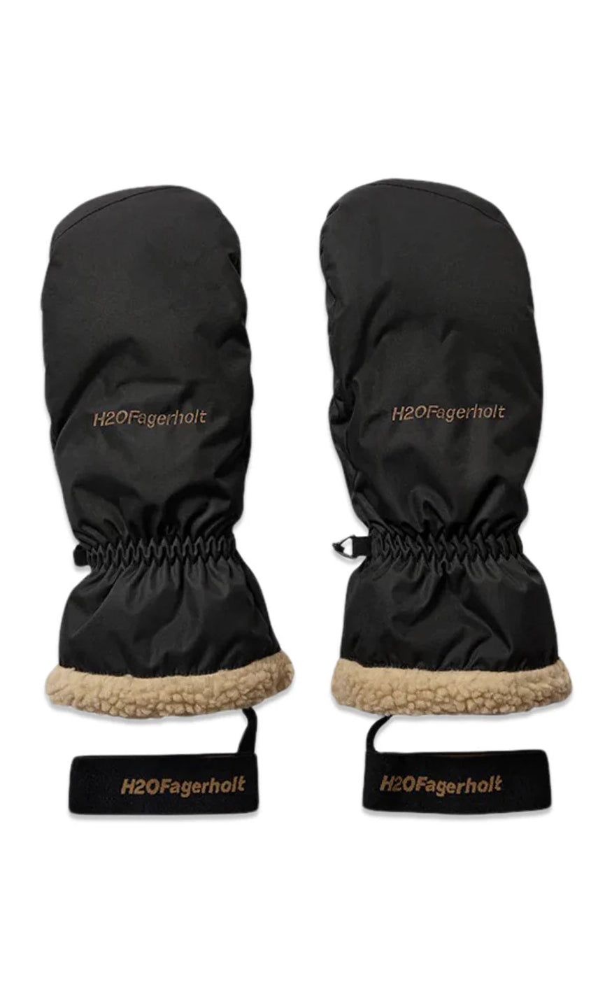 H2O Fagerholt Hansker - Pile - Black