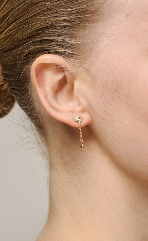ENAMEL Copenhagen Øreringer - Sunshine Drop - Gold Colour