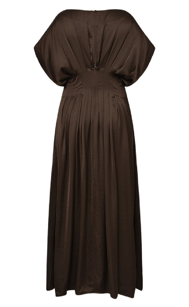 Gossia Kjole - Berbell - Choko Brown