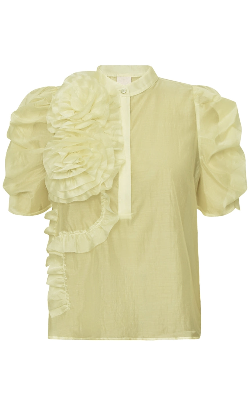 Gossia Bluse - Annsofi - Dusty Yellow