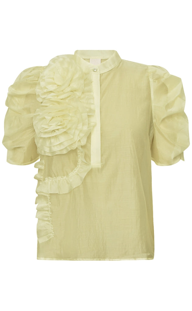 Gossia Bluse - Annsofi - Dusty Yellow