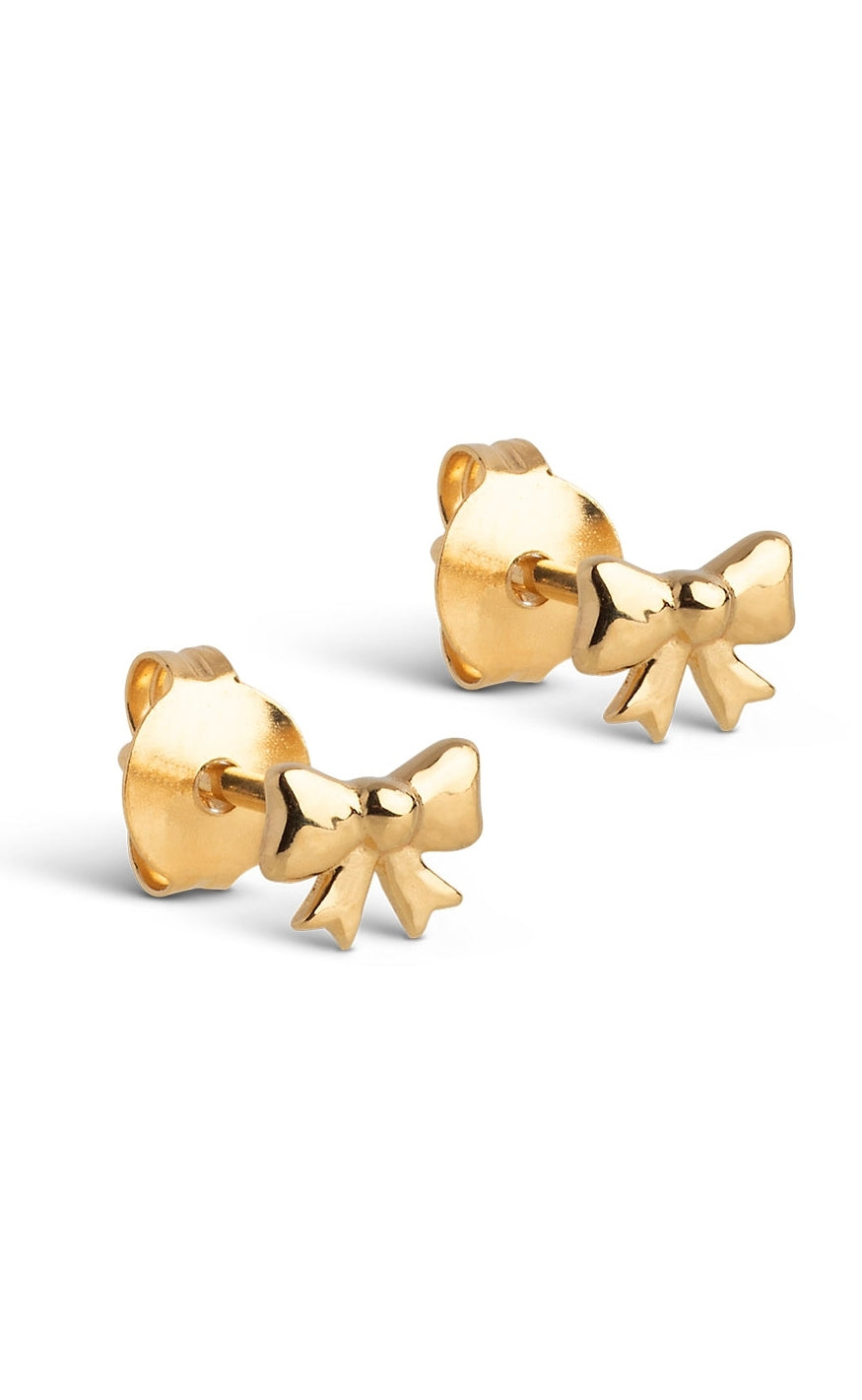 ENAMEL Copenhagen Øreringer - Baby Bow - Gold colour
