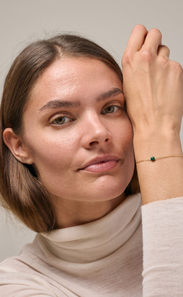 ENAMEL Copenhagen Armbånd -  Balloon - Petrol Green