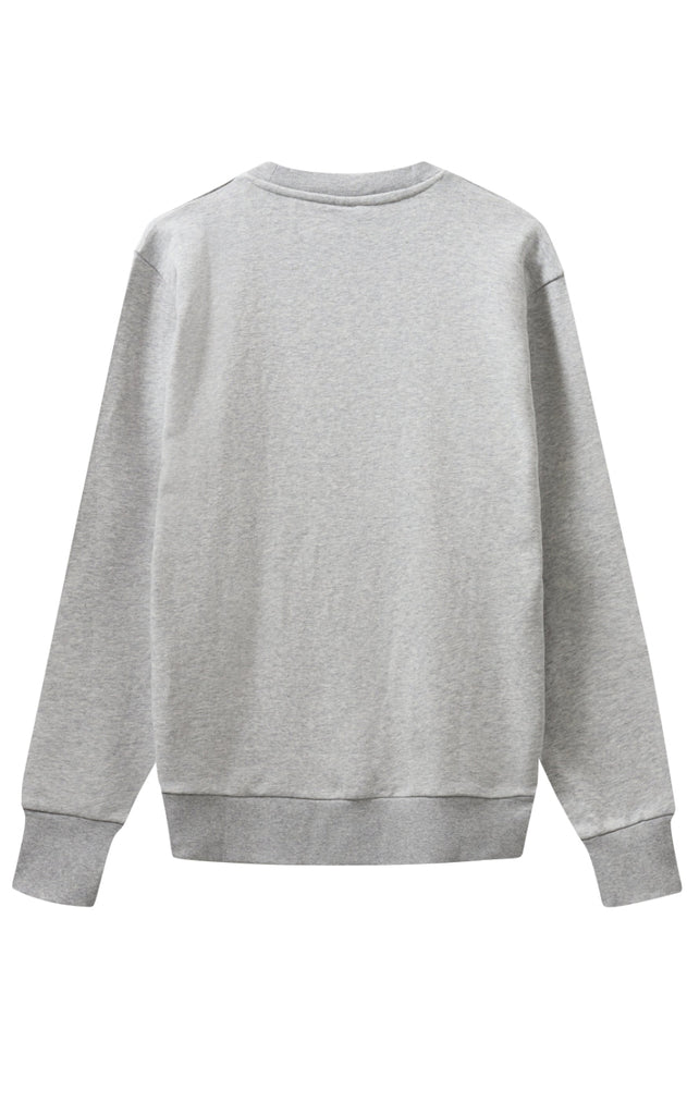 H2O Sweater - Logo Sweat O'Neck - Lt. Grey Mel