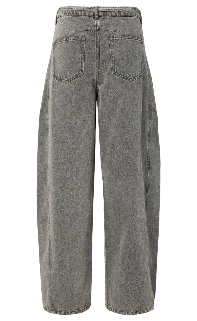 Pieces Bukser - Fenna - Grey Denim